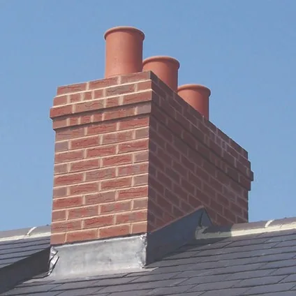 New lead flashing around a chimney
