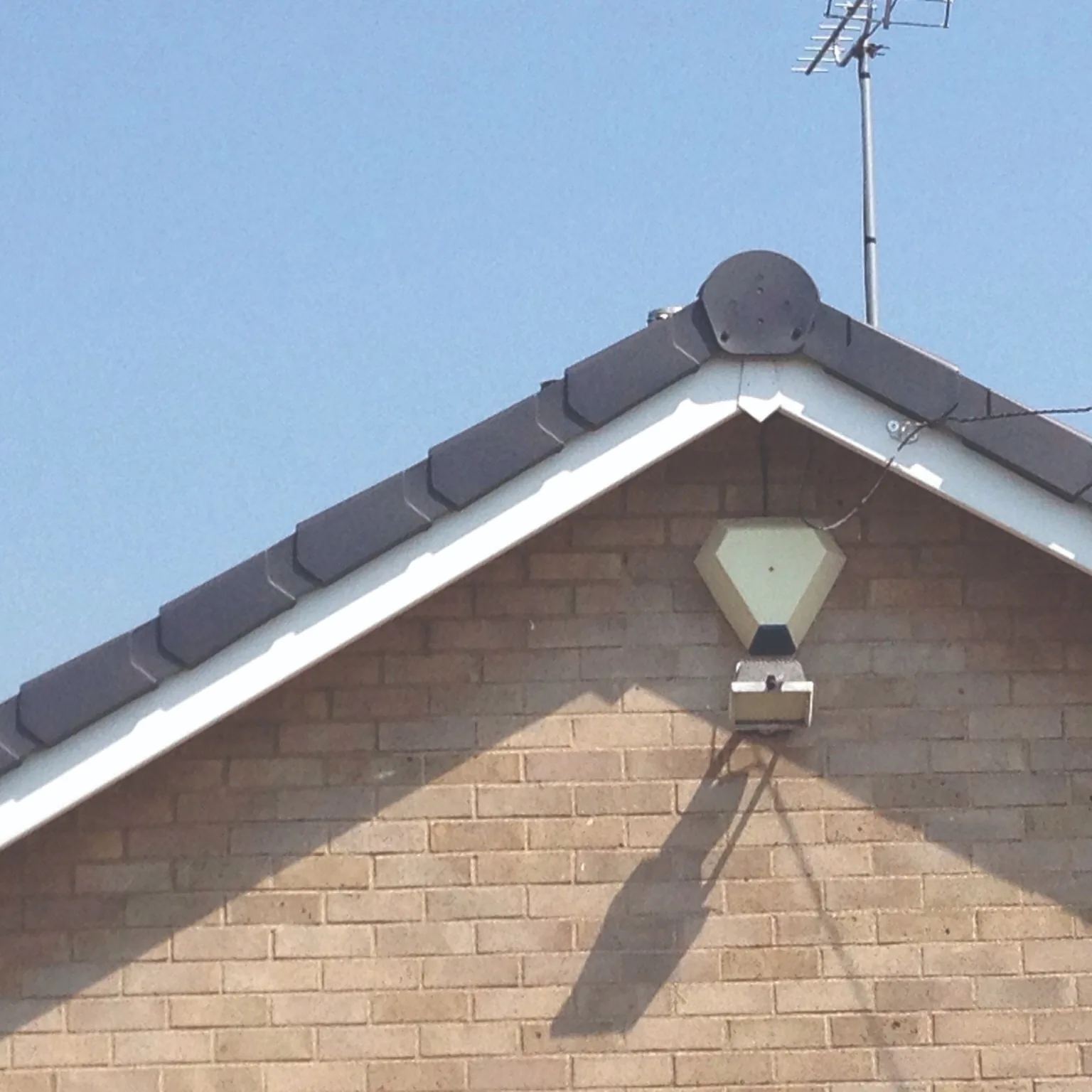 Dry verge units fitted to a roof gable edge in Amersham