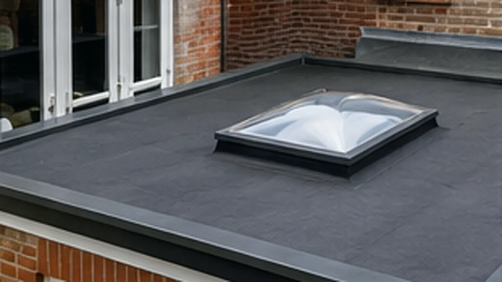 Commercial flat roof on a business premises in Buckinghamshire