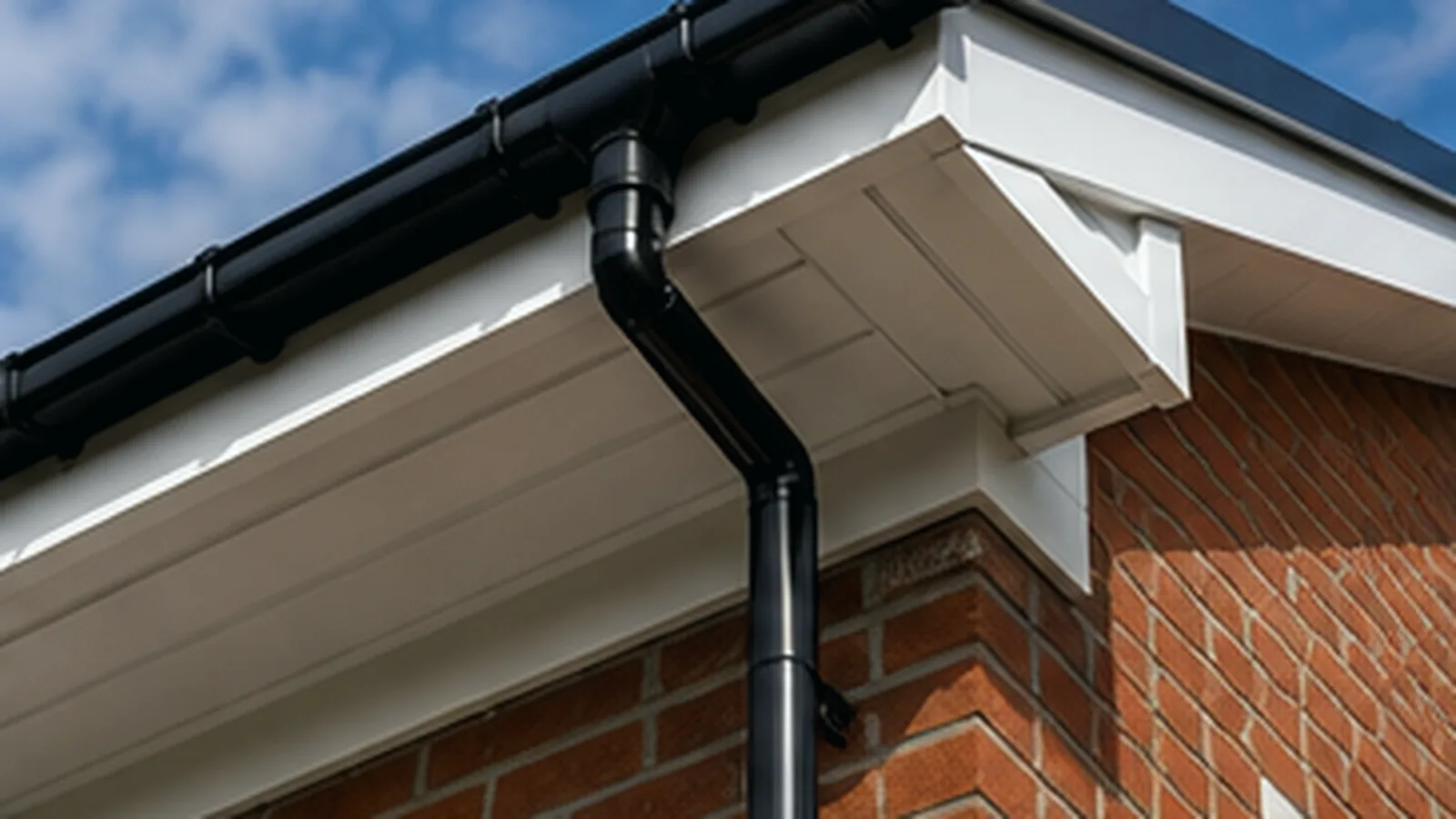 New UPVC fascias, soffits and guttering on a Buckinghamshire home