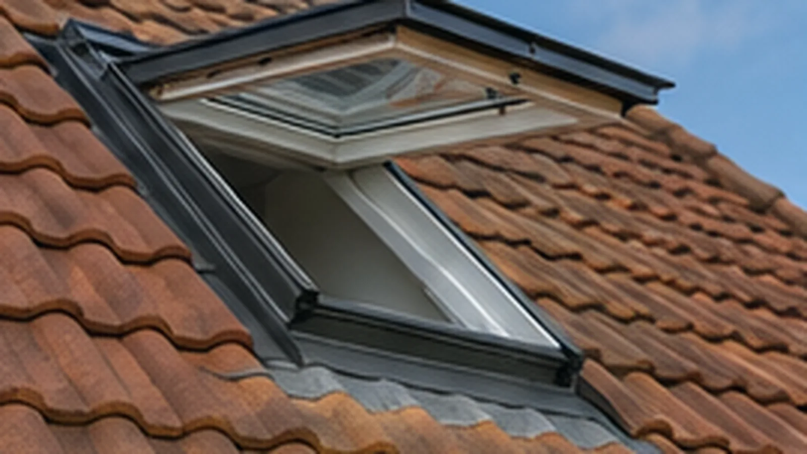 Velux roof windows fitted into a pitched roof in Amersham